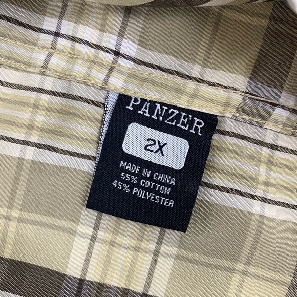 Men’s Plaid Button Down Shirt XXL - Picture 8 of 11